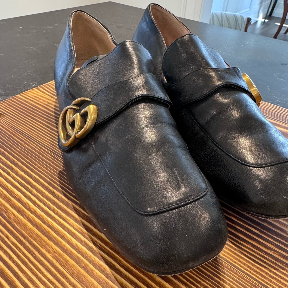 Authentic Gucci Marmont Loafers